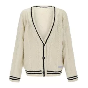 NUEVO Cárdigan Tejido Álbum de Folklore Taylor Swift Albaricoque Vintage Preppy Suéter2024 - Imagen 1 de 11