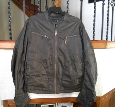CHAQUETA MOTERA MONARCHY CONSTO SEMPER PARA HOMBRE DE NAILON/DENIM FORRADA CON CREMALLERA, GRANDE Foto 1 de 4
