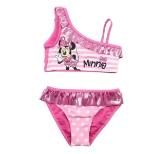 Girls' Swimsuit Minnie, The Lion King, My Little Pony, Nana. Pink Color. C - Picture 1 of 23