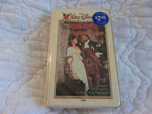 ROB ROY THE HIGHLAND ROGUE VHS WALT DISNEY VIDEO CLAMSHELL 301V SCOTLAND ENGLAND - Picture 1 of 12