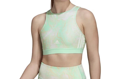 Adidas Women's Hyperglam Aeroready Training Light-Support Workout Bra - Image 1 of 4