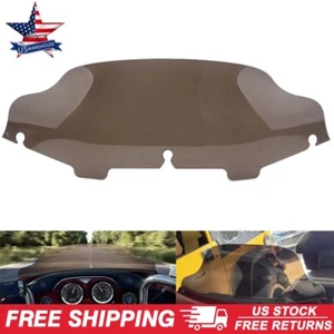 Smoke 6'' Wave Windshield Windscreen For Harley Street Glide FLHX Electra Glide - Picture 1 of 22