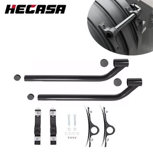 For 8591000 Fender Mounting Kit, Black Half Fender Bracket Set For Semi Truck - Picture 1 of 22