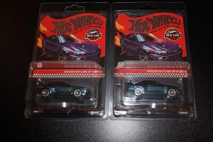 Set Of 2 Hot Wheels RLC Red Line Club Exclusive Chameleon Nissan Skyline GTR R34 - Picture 1 of 4