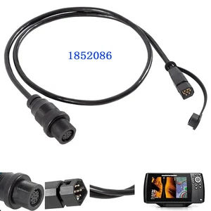 for Minn Kota MKR-MDI-2 Humminbird HELIX Sonar Transducer Adapter Cable 1852086 - Picture 1 of 21