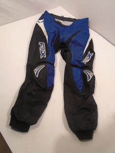 Fox Motocross Racing Pants Youth Size 12/14 (28) Racing Blue padded - Picture 1 of 6