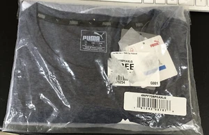 Camiseta Puma Essentials - Peacoat Heather talla XL - Imagen 1 de 4
