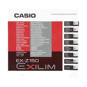 Casio Bedienuungsanleitung Digitalkamera Basic reference EX - Z 150 EXILIM - Picture 1 of 1