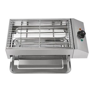 1800W Elektrogrill Rauchfrei BBQ Grillplatte Indoor Outdoor Edelstahl - Bild 1 von 13