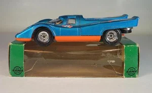 GAMA Mini-Mod 1/40 Nº 9605 Porsche 917 azul metálico embalaje original #6402 - Imagen 1 de 1