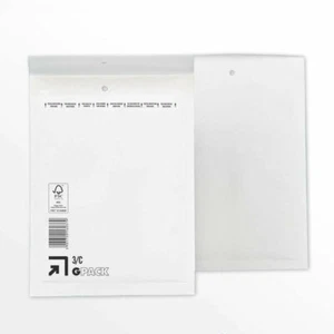 300 X Bolsas de Burbujas Sobre Talla C/3 C3 din A5 Blanco - Imagen 1 de 3