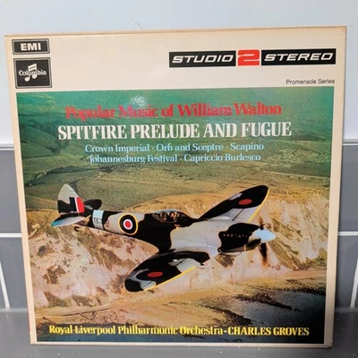 WILLIAM WALTON - SPITFIRE PRELUDE AND FUGUE 1969 UK VINYL LP TWO272  EX/VG+ - Image 1 of 4