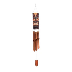 Beachcombers Tiki Mask Windchime L4.72 X W1.96 X H10.62 - Picture 1 of 1