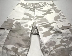Rothco White Camouflage Tactical BDU Camo Pants small regular military cargo - Picture 1 of 9