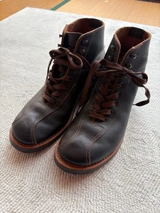 Red Wing Boots 8825 Outing Boots Brown core Prairie Leather Black Size 8D z115 - Picture 1 of 8