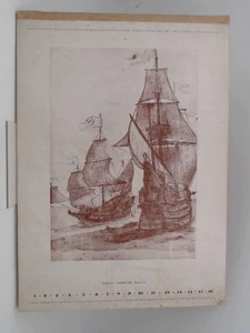 Kunstkalender 1950 des Verlags Gerd Hatje. Gerd Hatje Verlag (Hg.): - Bild 1 von 3