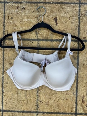 BODY by VICTORIA'S SECRET MEMORY FIT SMOOTH LIGHTLY LINED DEMI BRA size 40 C TAN - Image 1 of 4