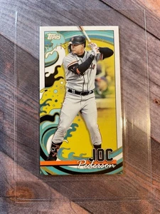 2022 Topps RIP Joc Pederson 27/75 San Francisco Giants Mini Rip Card - Picture 1 of 2