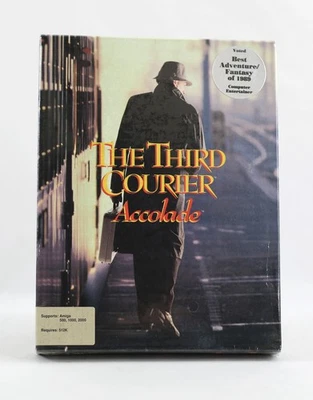 SEALED 1989 The Third Courier Accolade AMIGA Big Box PC - Image 1 of 4