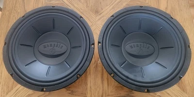 MEMPHIS Audio Juego de dos (2) pares de altavoces bajos SUBWOOFERS DE ESTUDIO de 12"--¡Potente! Foto 1 de 4