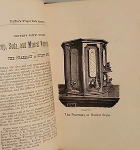 1880 Puffer Beverage Apparatus Soda Fountain Catalog Illustrated Victorian - Picture 1 of 7