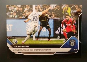 Anders Dreyer San Diego FC 2025 MLS Topps NOW Card 85 Black Foil Parallel /10 - Bild 1 von 5