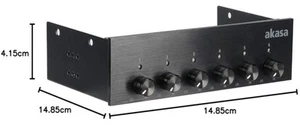 Akasa 6 Channel Fan Controller - Photo 1/1