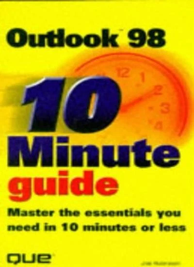10 Minute Guide to Microsoft Outlook 98 (10 Minute Guides (Compu - Image 1 of 1