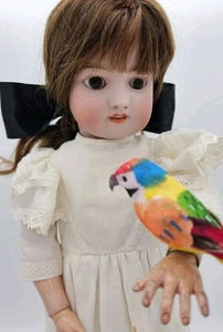 Antique 22" German Simon & Halbig 540 Bisque Head Doll Comp Body - Picture 1 of 23