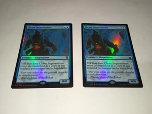 2x Clever Impersonator (Promo Pack) FOIL Khans of Tarkir Promos NM (489444) - Picture 1 of 6