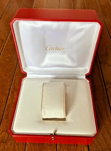 Auténtica caja de reloj Cartier vacía #V75 - Imagen 1 de 8