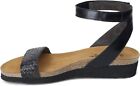 Naot Women's Abbie Sandal Blk/Brn Size EU42