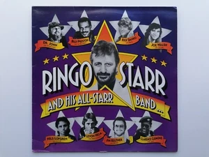 RINGO STARR AND HIS ALL STARR BAND ORIG 1990 U.K. VINYL LP - Picture 1 of 11