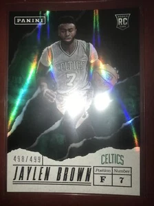 jaylen brown rookie card /499 - Picture 1 of 2