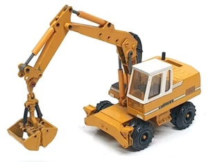 Conrad 1/50 Scale Diecast 2822 - Liebherr A 912 Hydraulic Bagger - Yellow - Picture 1 of 5