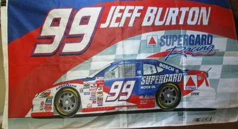Jeff Burton # 99 CITGO SINGLE SIDED 3 x 5 FLAG ! FAST SHIPPING ! VINTAGE DESIGN Cover