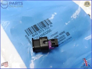 GENUINE AUDI VW SKODA SEAT 2 PIN 1.2mm SEALED CONNECTOR CONTACT HOUSING PLUG - Picture 1 of 6