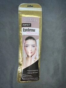 Decemen Perfect Eyebrow Stencil - Eyebrow Grooming Makeup DIY Tools (New) - Picture 1 of 2