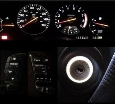 White Cluster / Pods / Key Ring LED Bulbs kit For Nissan 300zx Z32 1990-1996 - Image 1 of 4