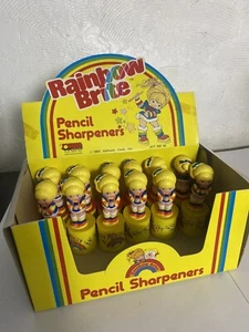 Vintage 1980s Rainbow Brite Pencil Topper Shop Display Very Rare LGX - Picture 1 of 24