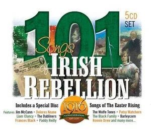 101 SONGS OF IRISH REBELLION 5CD DELUXE EDITION with bonus  1916 Rebellion CD - Picture 1 of 1