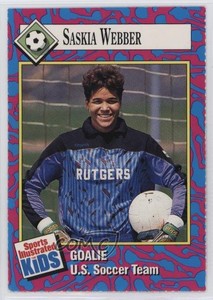 1993 Sports Illustrated for Kids Series 2 Saskia Webber #182