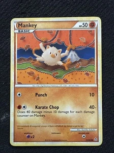 Pokémon TCG Mankey Unleashed 53/95 Regular Common - Picture 1 of 2