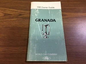 1981 Ford Granada Car Owner's Manual - Picture 1 of 8