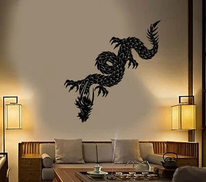 Vinyl Wall Decal Chinese Dragon Asian Style Fantasy Stickers (1753ig) - Picture 1 of 3