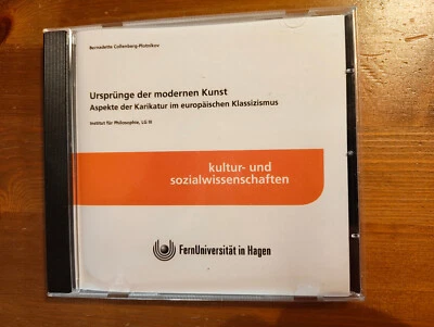 B.A. KSW Philosophie P4 Ursprünge der modernen Kunst Kurs-CD-ROM - Bild 1 von 4