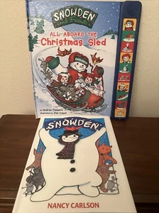 Set Of 2 Christmas Raggedy Ann & Andy with Snowden Books. One W Soundboard. New - Bild 1 von 10