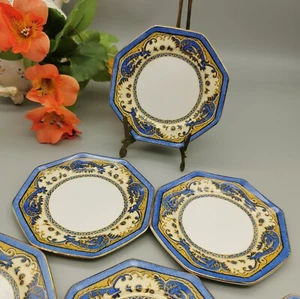 6 seltene Royal Winton Grimwades "Ming" Side Desert Teller 5,25" Blue Dragon 1920er - Bild 1 von 5