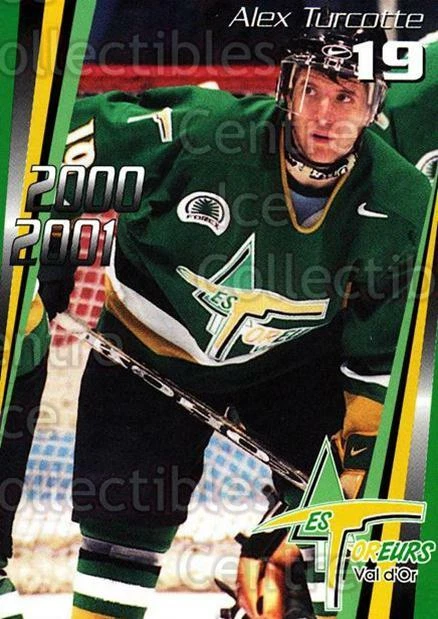 2000-01 Val-d'Or Foreurs #11 Alex Turcotte - Image 1 of 1