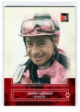 2011 In The Game Canadiana Red #49 Johnny Longden *#/180